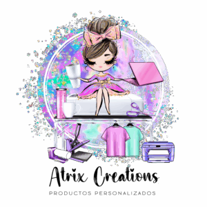 Logo Atrix Creations Negro