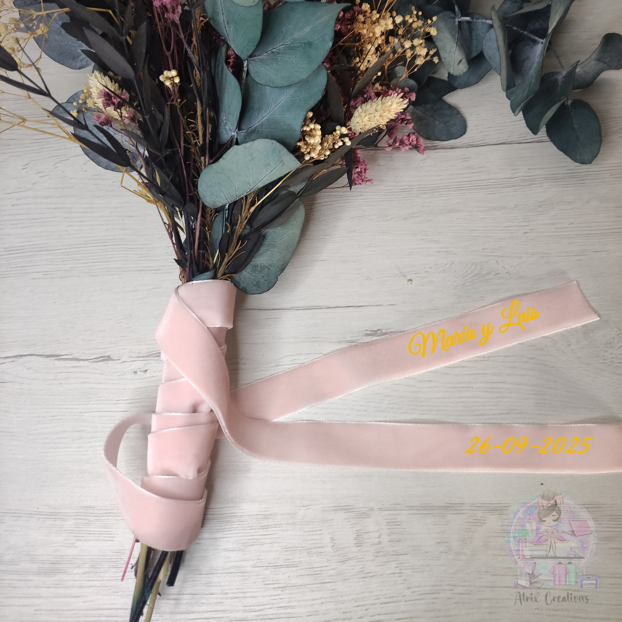 Cinta para el ramo de novia - Imagen 3