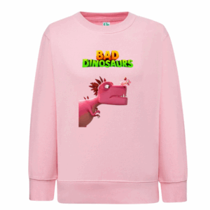 Sudadera Bad Dinosaurs Pink