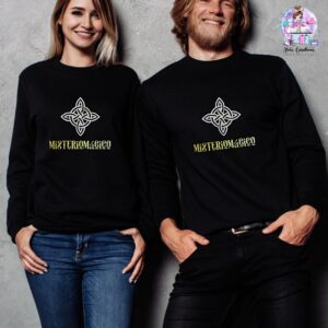 Sudadera Unisex Negra Misterio Mágico