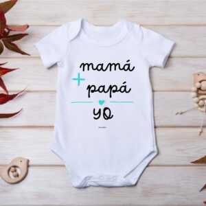Body Mamá+Papá=YO Azul