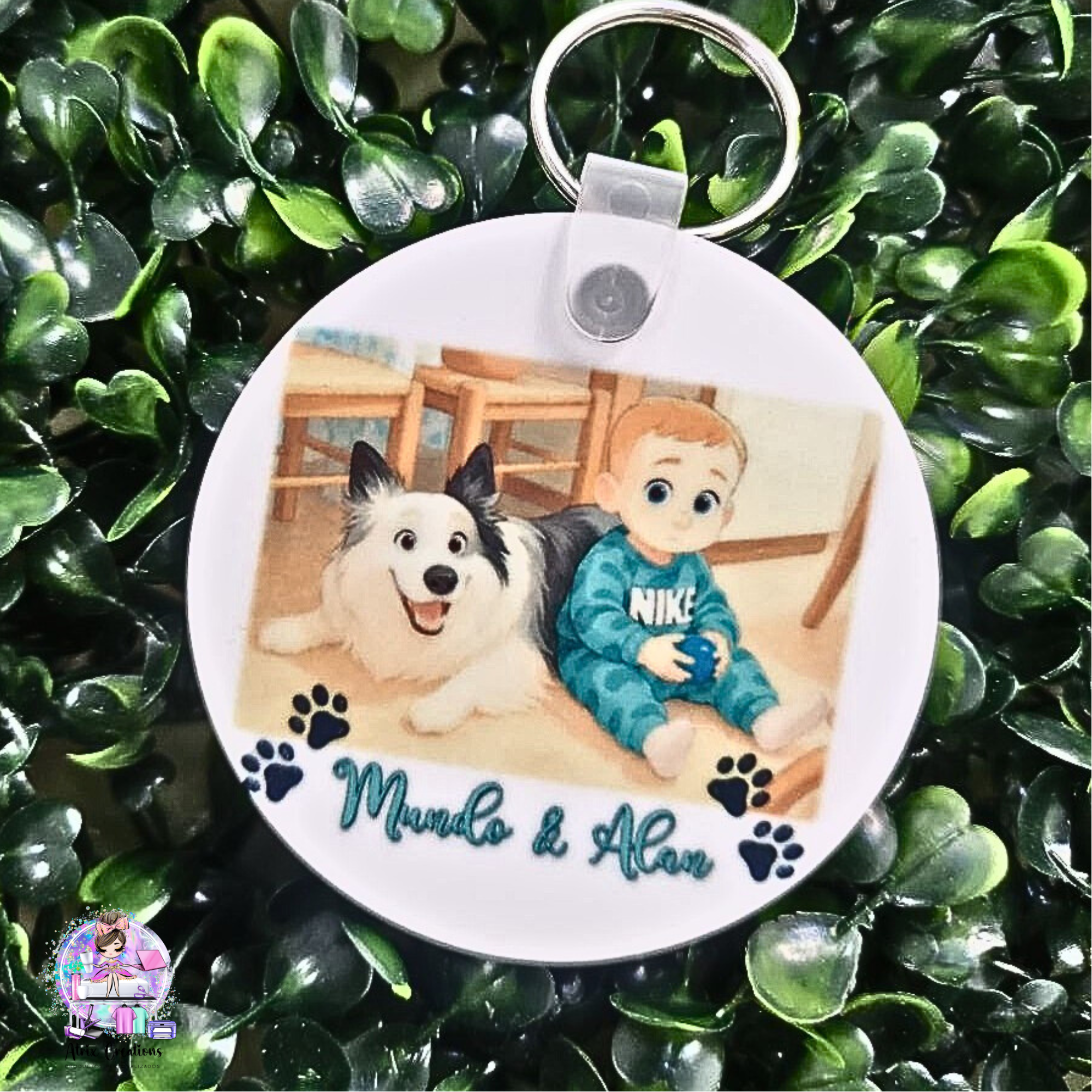 Llaveros doble cara con foto personalizables - Imagen 2