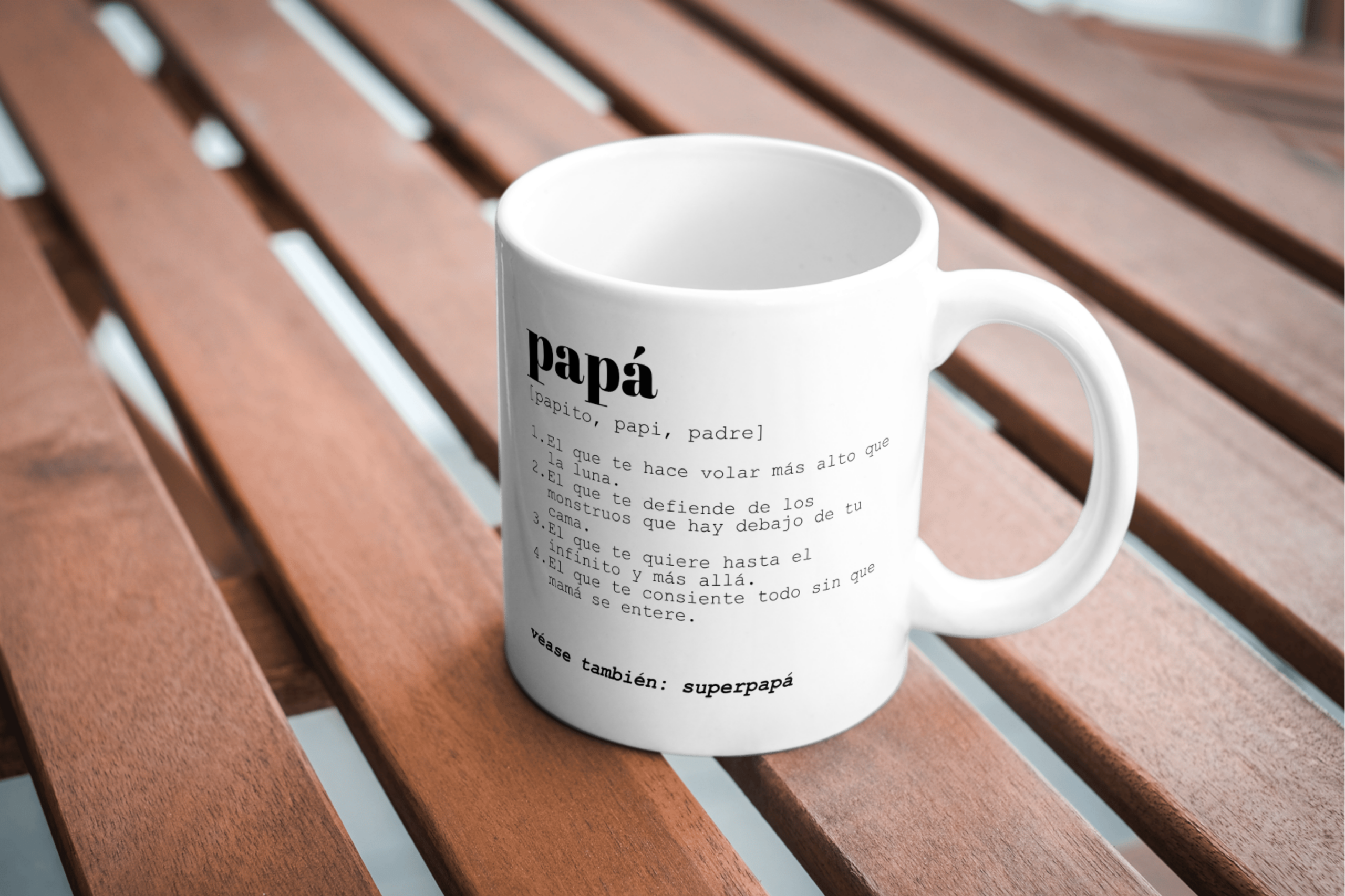 Taza significado Papá