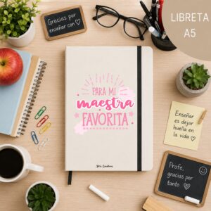 Libreta Mi maestra favorita