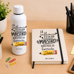 Set Maestro Bidón + Libreta