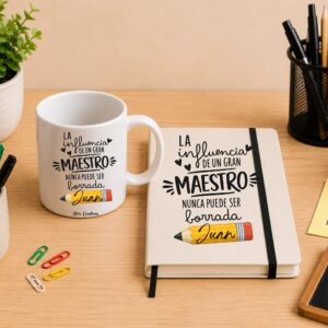 Set Maestro Taza + Libreta