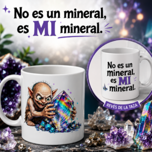Taza «No es un mineral, es MI mineral»