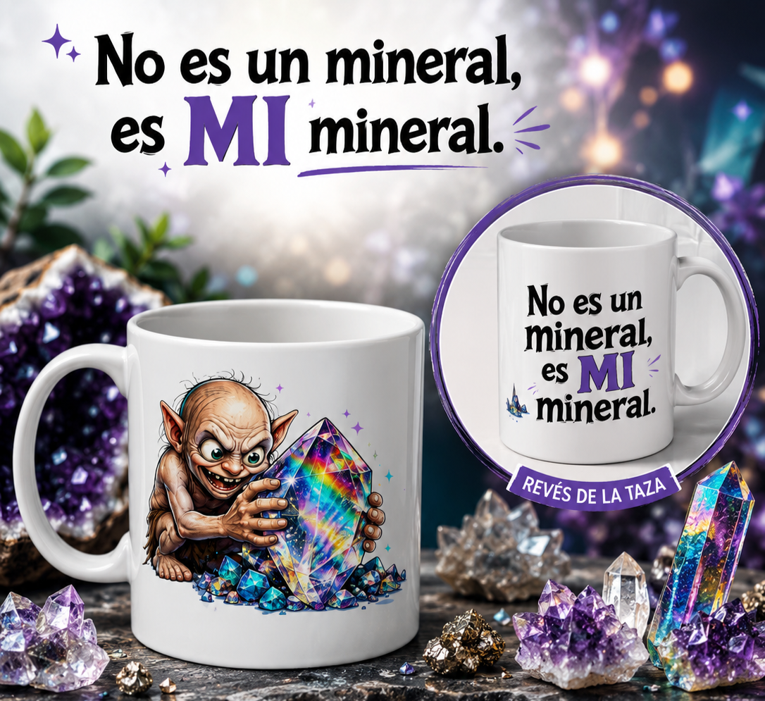 Taza «No es un mineral, es MI mineral»