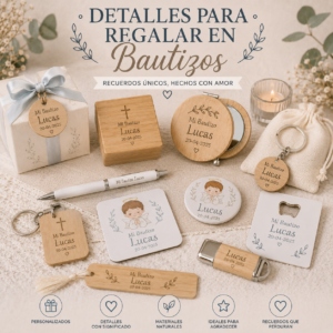 Detalles para regalar en bautizo